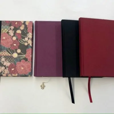 Cuadernos A5 Papel _Telas